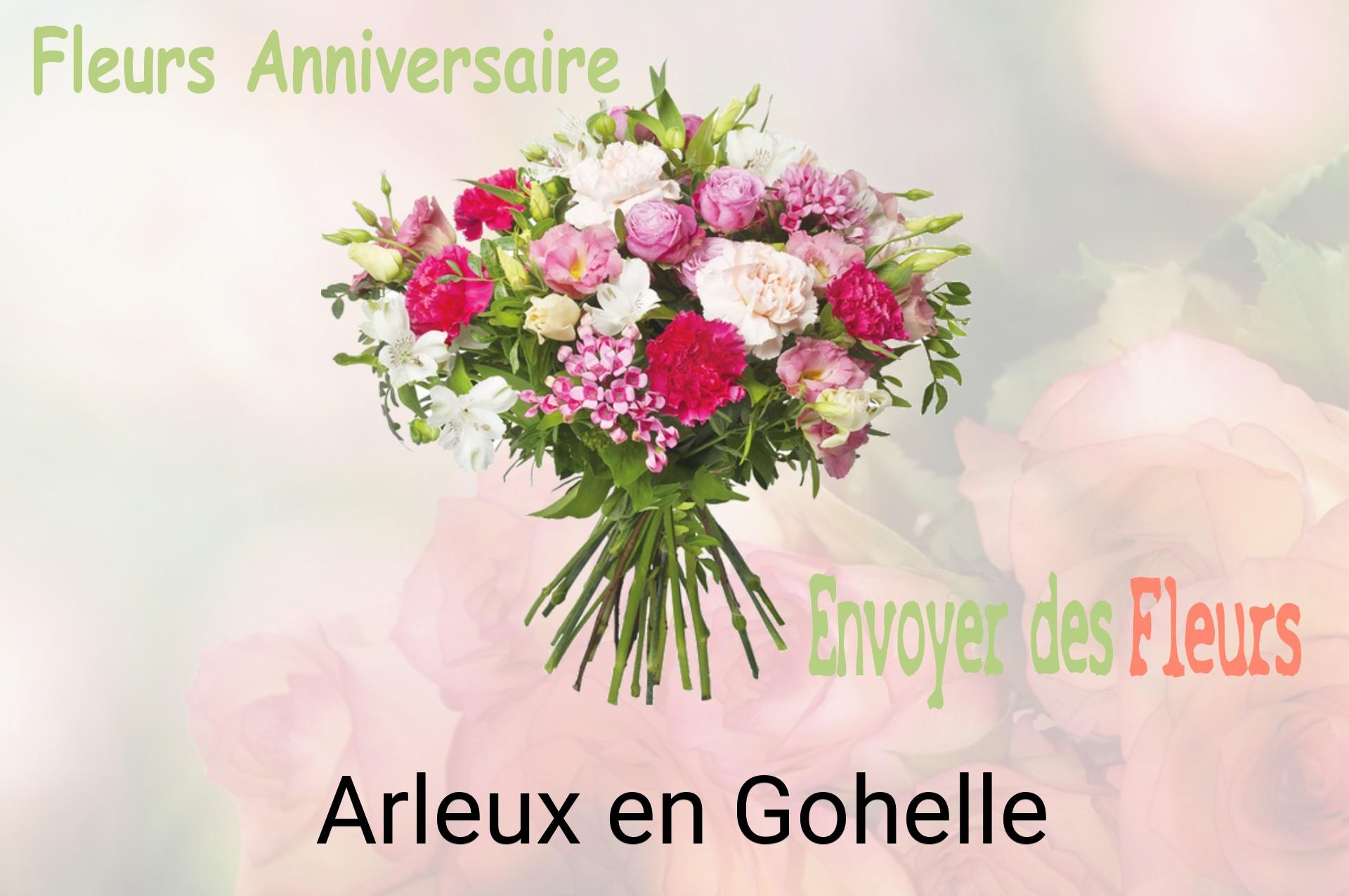 Bouquet de fleurs d’anniversaire livré à Arleux-en-Gohelle