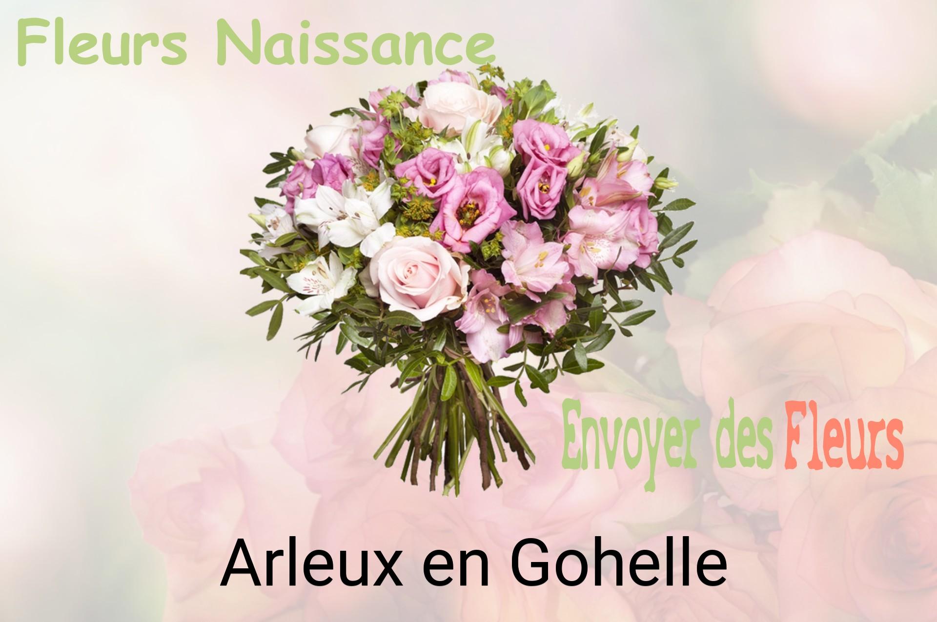 Bouquet de fleurs de naissance livré à Arleux-en-Gohelle