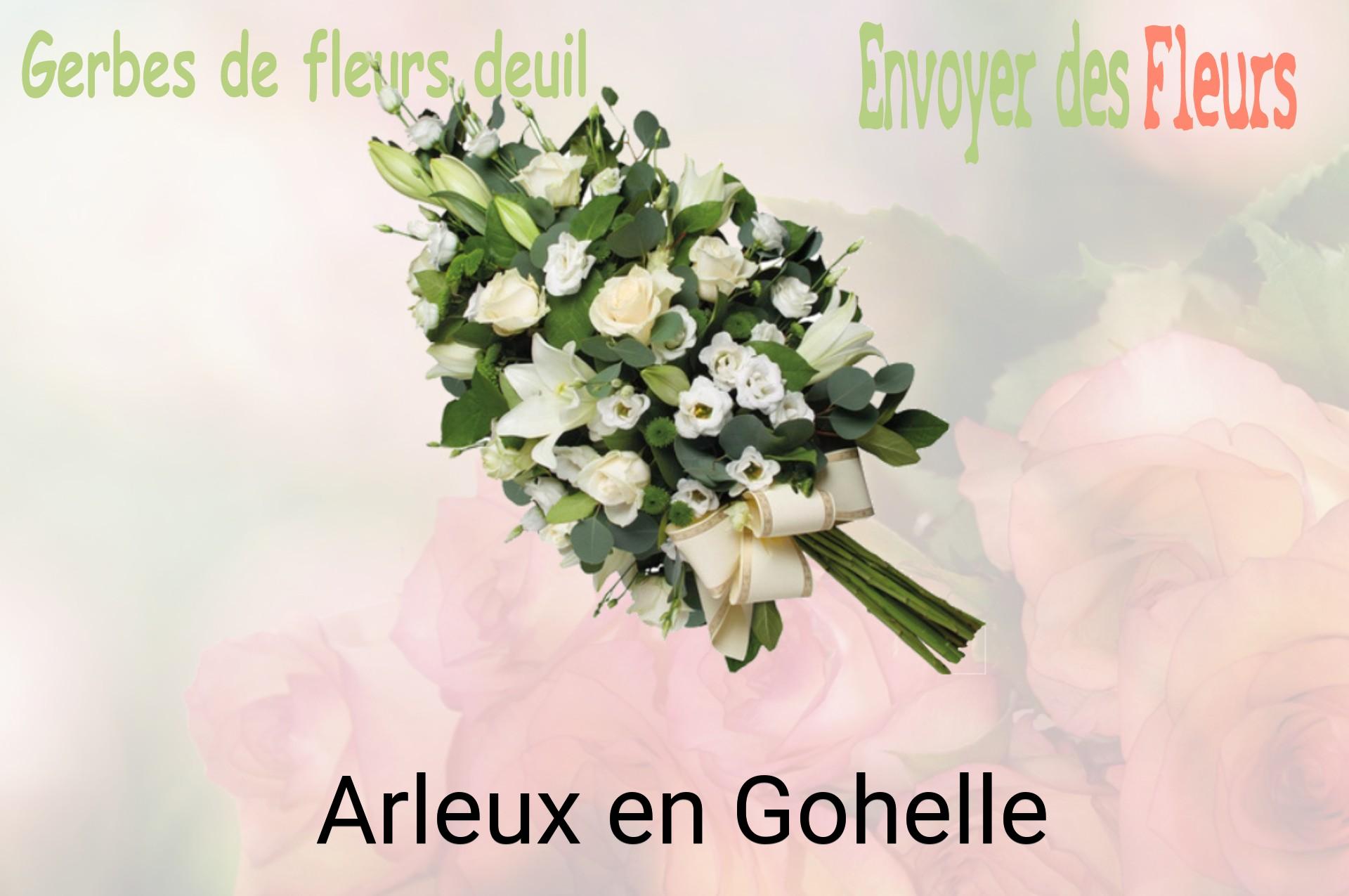 Gerbe de fleurs de deuil livrée à Arleux-en-Gohelle